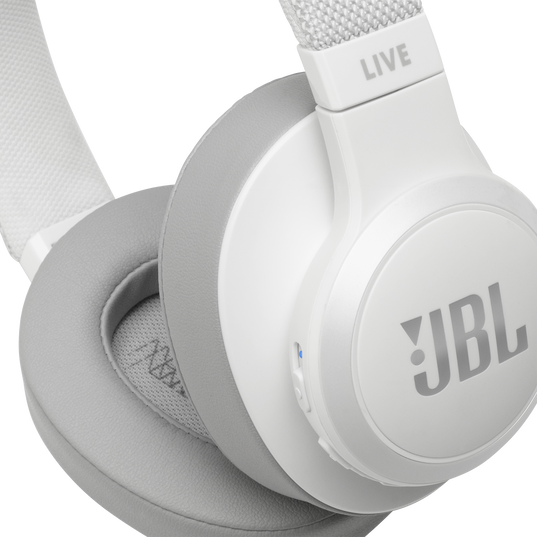 JBL LIVE 500BT - White - Your Sound, Unplugged - Detailshot 3